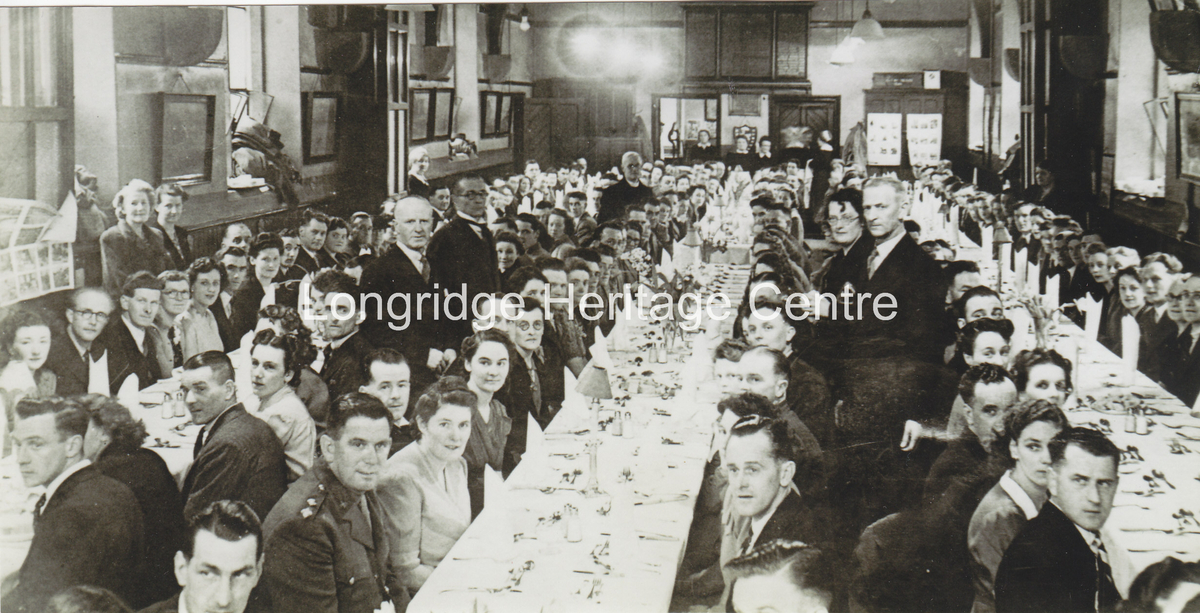 261B - Welcome home from the war party - Berry Lane School - 1945